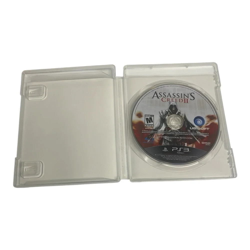 Assassin's Creed Greatest hit & II 2 PS3 PlayStation 3 Video Game Bundle Lot 2
